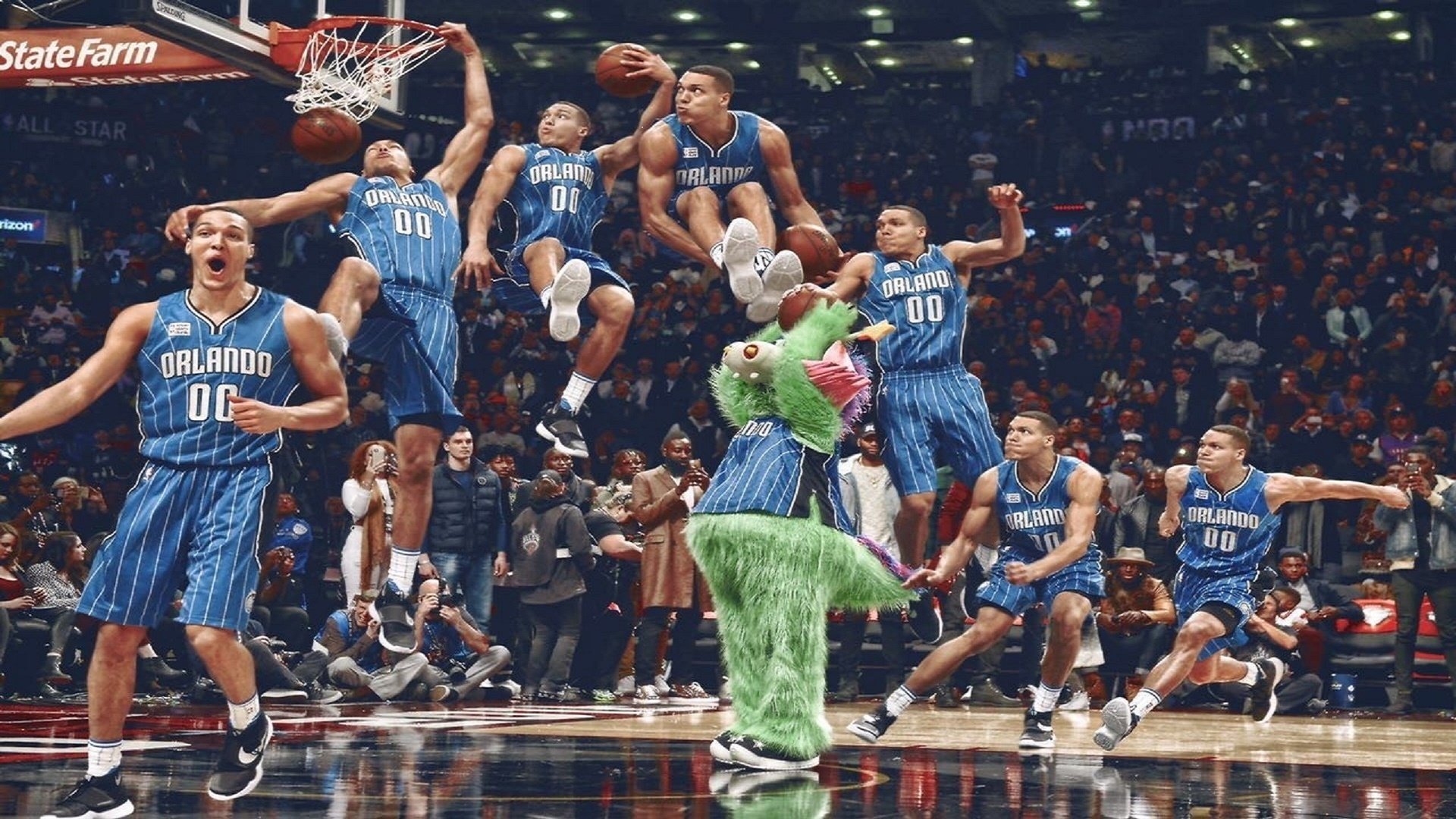 当篮球终场哨遇见F1方格旗，杰伦·格林接管的双重胜利之夜